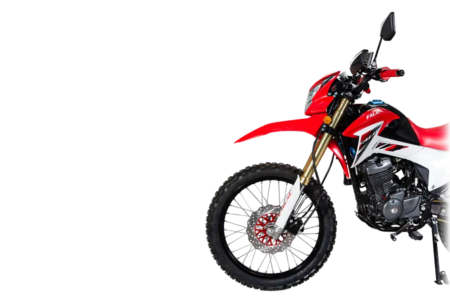 موتورسیکلت فلات CRF 200 | نمای جلو موتور